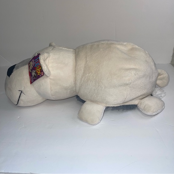 Flip A Zoo ASHER HUSKY and POPPY POLAR BEAR Stuffed Pillow Huggable Fun 19” - Picture 10 of 15